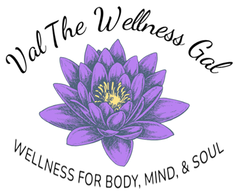 logo wht Val the Wellness Gal